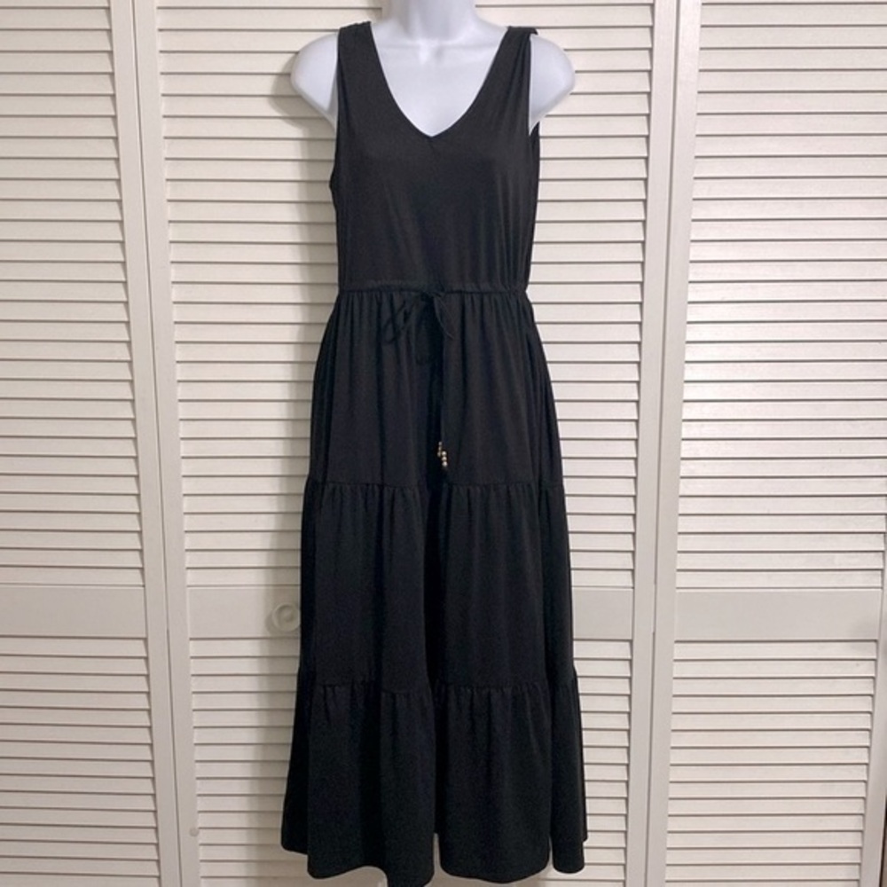 C Wonder by Christian Siriano Tiered Maxi Dress